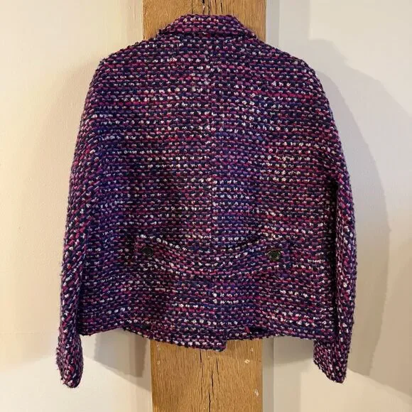 NWT J. Crew Lady Jacket in Italian Tweed Sz Medium - Picture 9 of 11